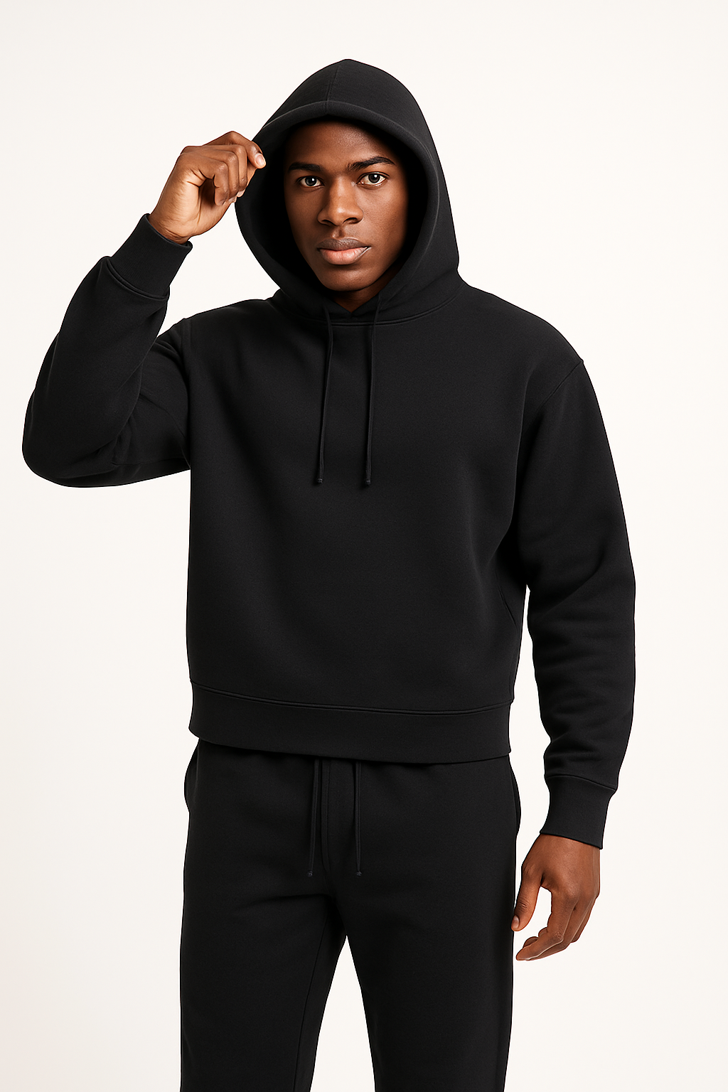 Men's Hoodie – Oversized Fit – Drawstring Hood – Casual Pullover
