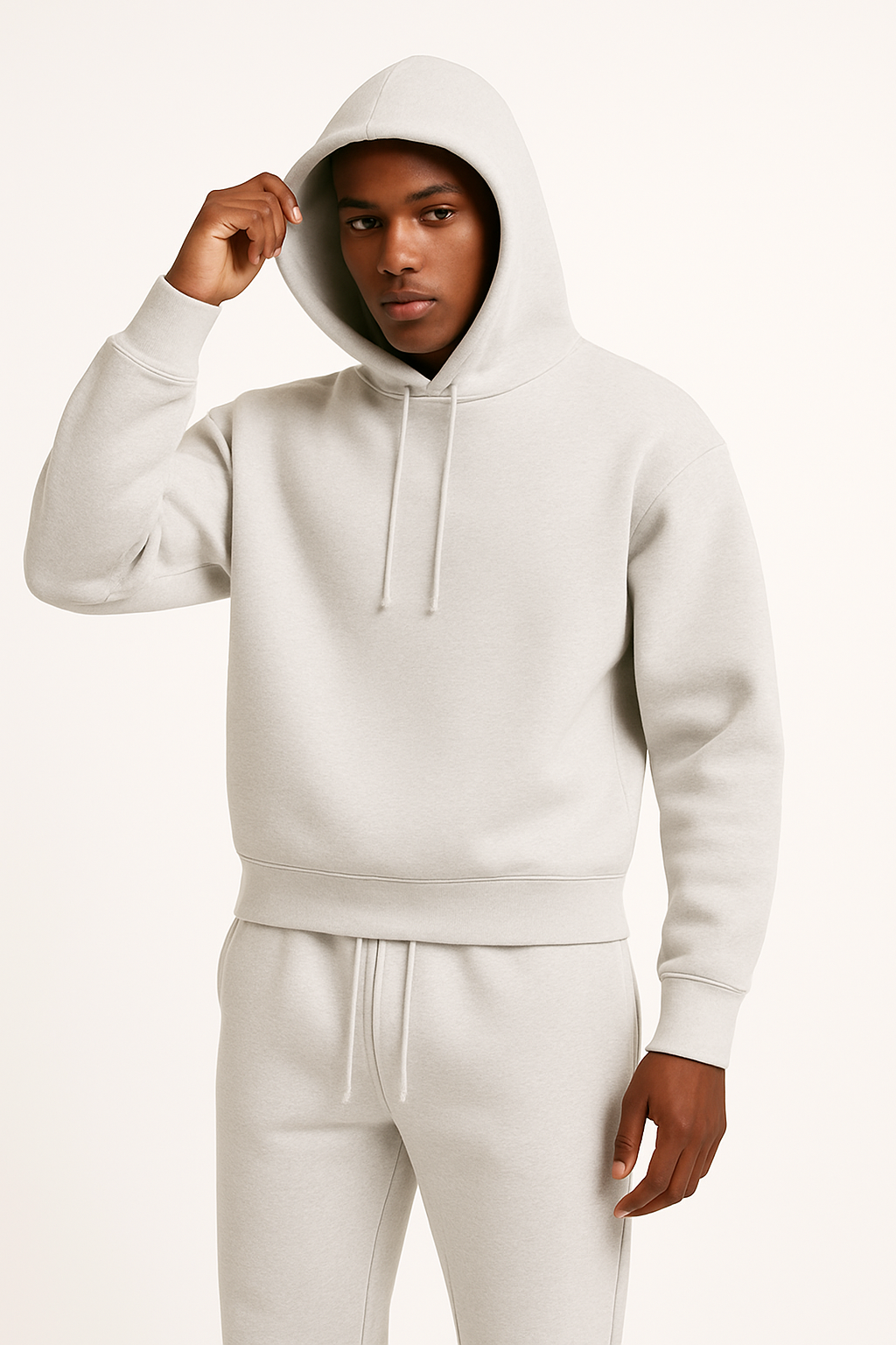 Men's Hoodie – Oversized Fit – Drawstring Hood – Casual Pullover