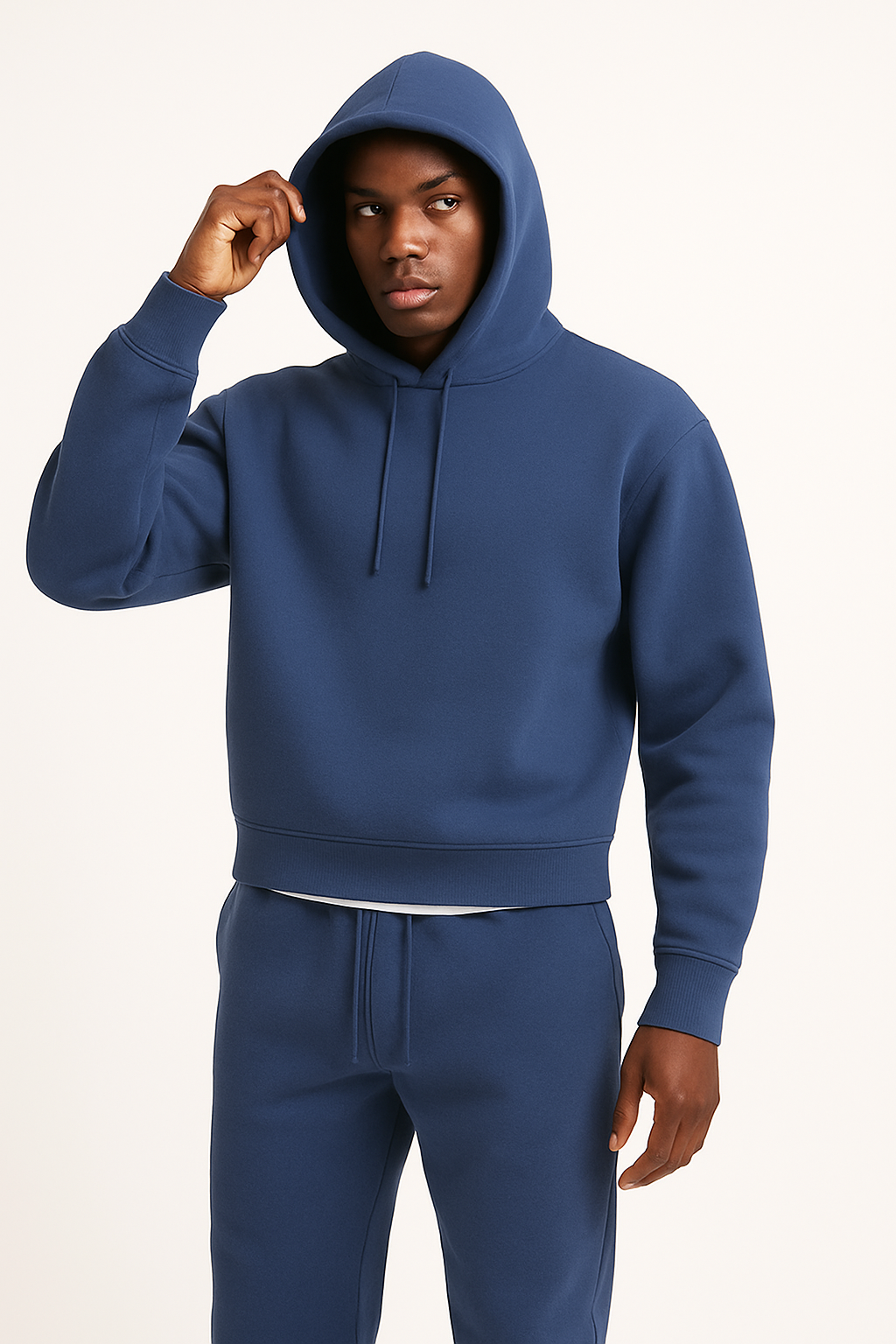 Men's Hoodie – Oversized Fit – Drawstring Hood – Casual Pullover