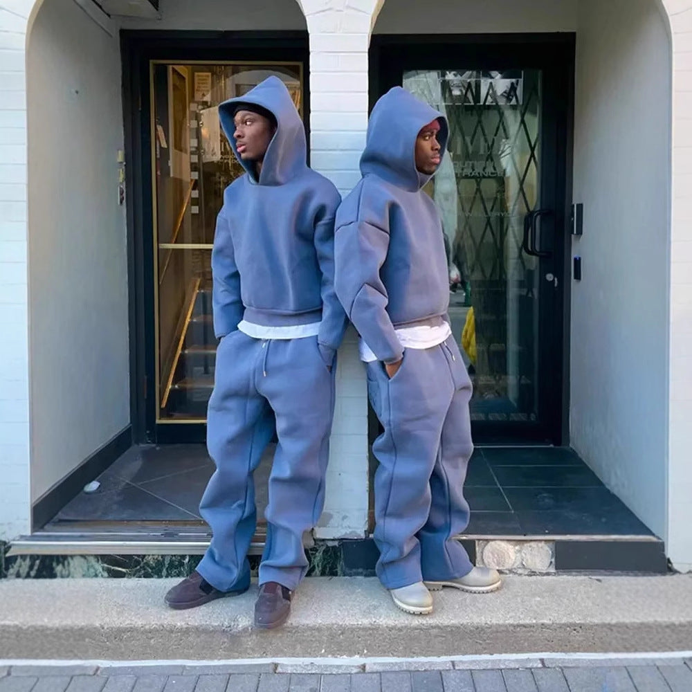 Men's Hoodie – Oversized Fit – Drawstring Hood – Casual Pullover