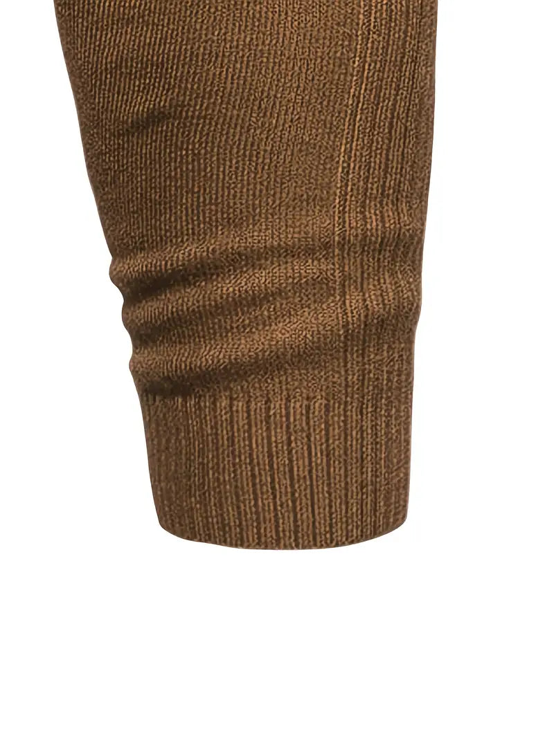 Men’s Turtleneck Sweater - Slim Fit - Soft Knit - Long Sleeve Smart Casual Wear