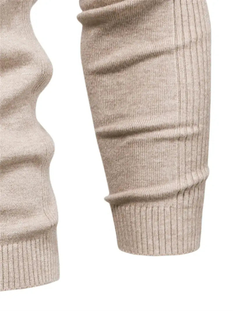 Men’s Turtleneck Sweater - Slim Fit - Soft Knit - Long Sleeve Smart Casual Wear