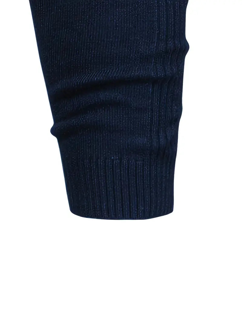 Men’s Turtleneck Sweater - Slim Fit - Soft Knit - Long Sleeve Smart Casual Wear