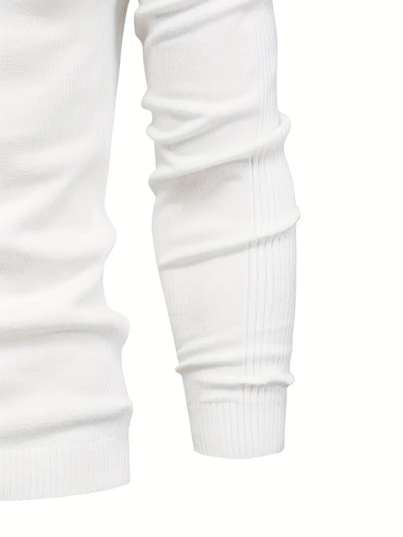 Men’s Turtleneck Sweater - Slim Fit - Soft Knit - Long Sleeve Smart Casual Wear