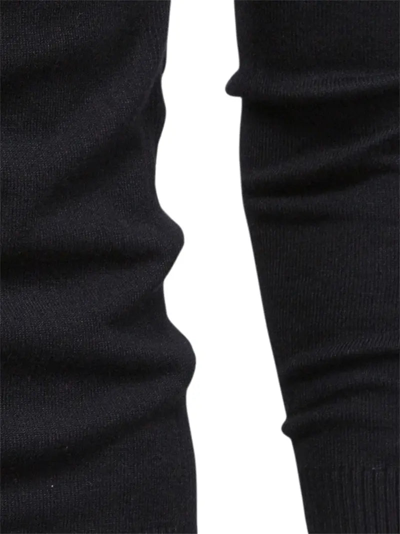 Men’s Turtleneck Sweater - Slim Fit - Soft Knit - Long Sleeve Smart Casual Wear